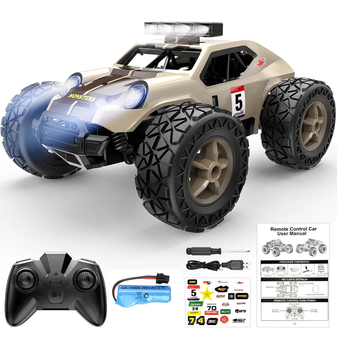 Full-proportion throttle, high-speed, long-lasting toy remote control car smallstone