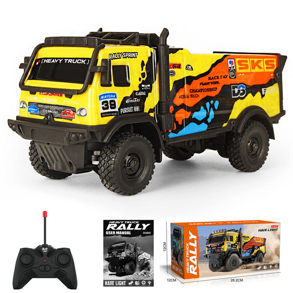 Off-road remote control truck, children's toy drift car