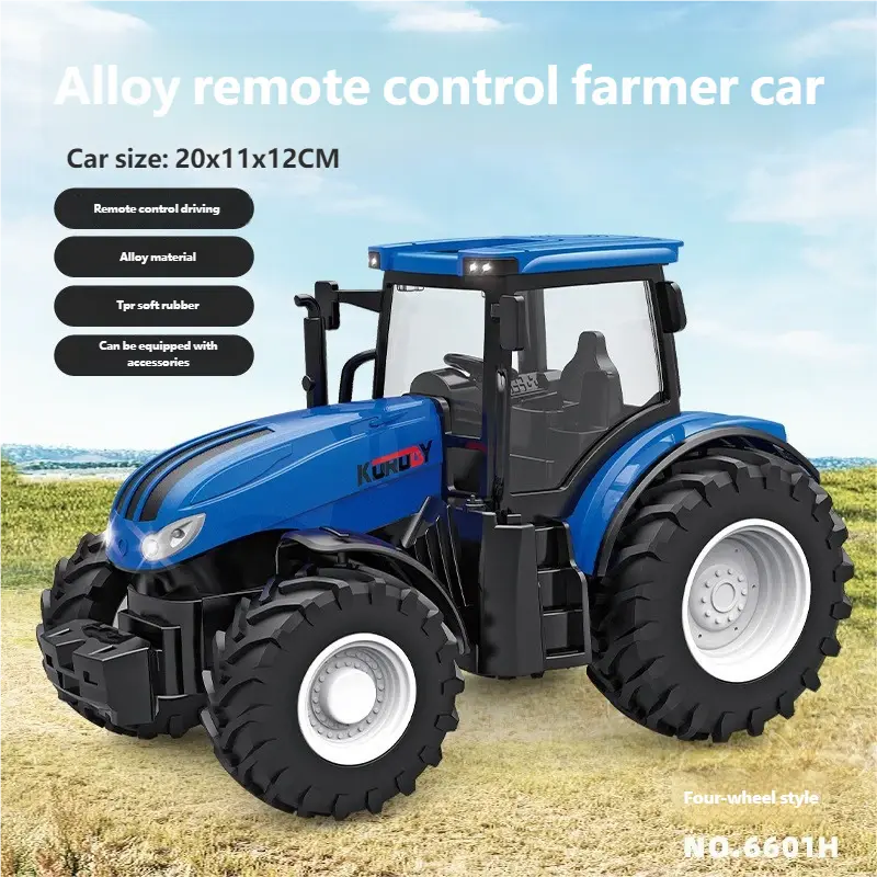 Electric remote control alloy tractor smallstone