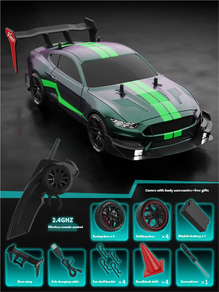 Children's toy light GTR racing remote control drift four-wheel drive car http://detail.1688.com/offer/848749206348.html