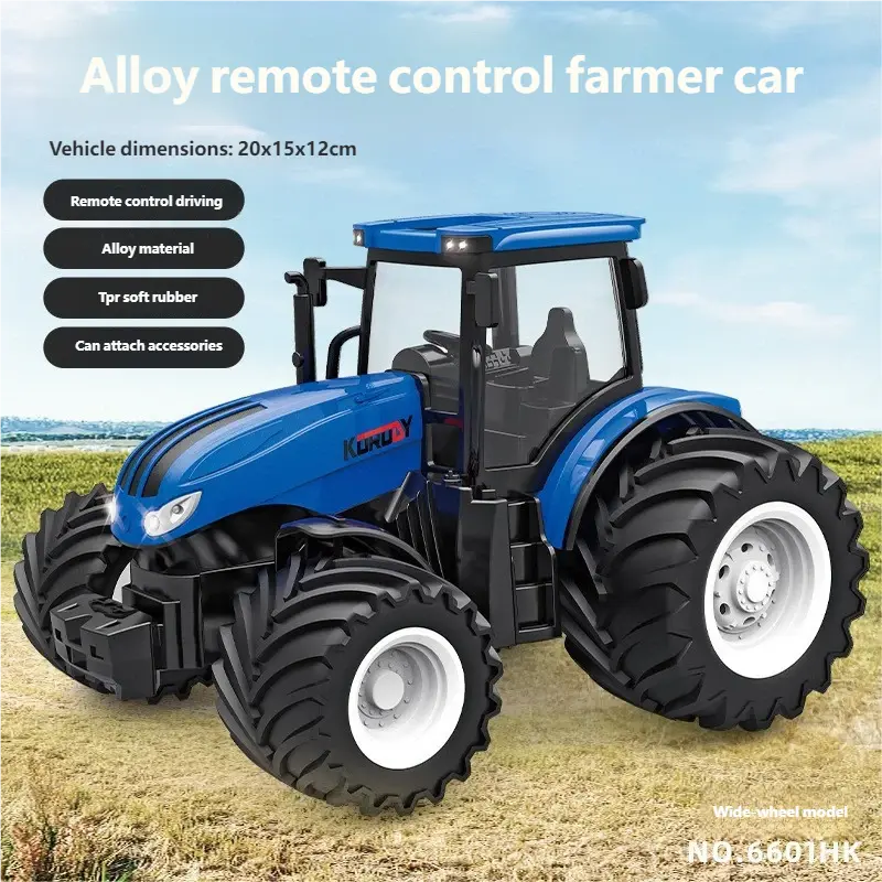 Electric remote control alloy tractor smallstone