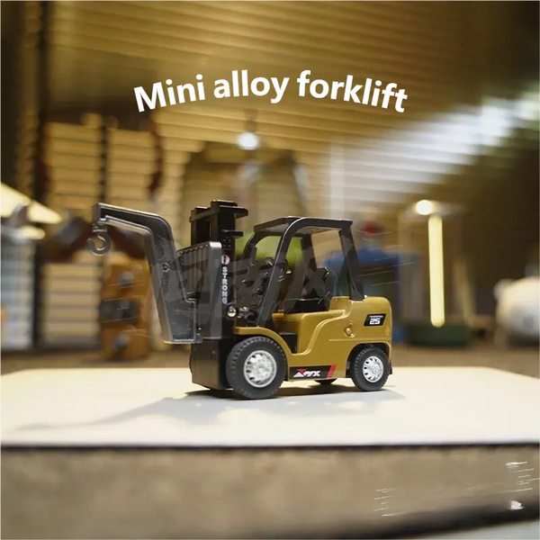 Bluetooth Mini Alloy Forklift Remote Control Engineering Vehicle smallstone