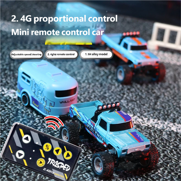 New Mini Remote Control Car Alloy Off-Road Monster