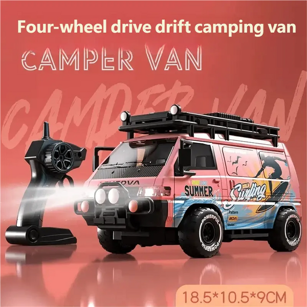 RC high-speed four-wheel drive Mitsubishi Delica drift van remote control car smallstone