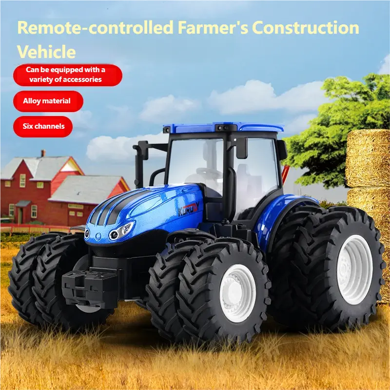 Electric remote control alloy tractor smallstone