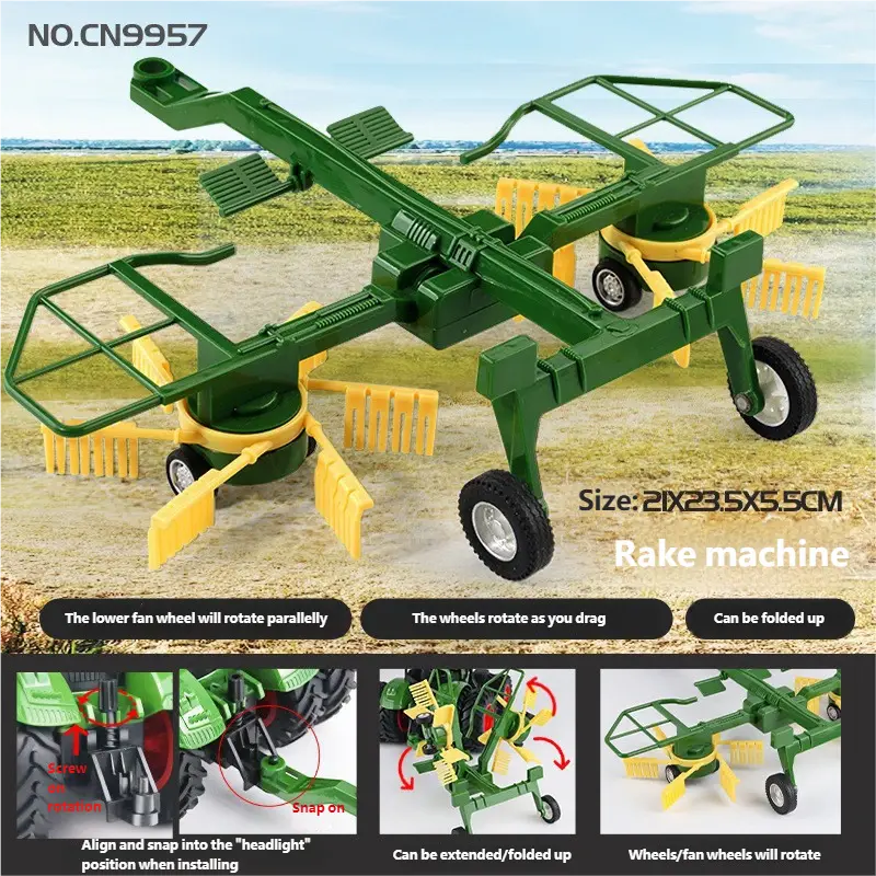 Electric remote control alloy tractor smallstone