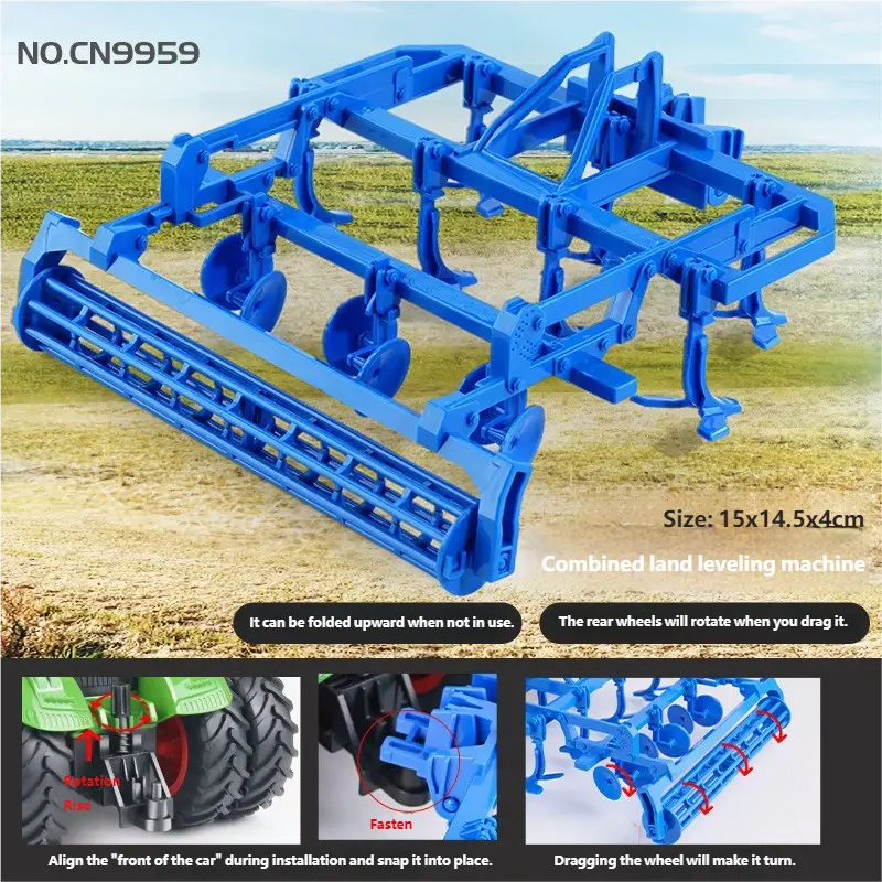 Electric remote control alloy tractor smallstone