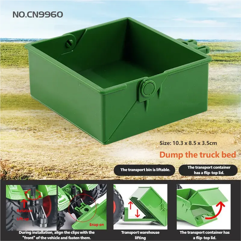 Electric remote control alloy tractor smallstone