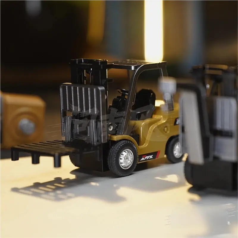 Bluetooth Mini Alloy Forklift Remote Control Engineering Vehicle smallstone