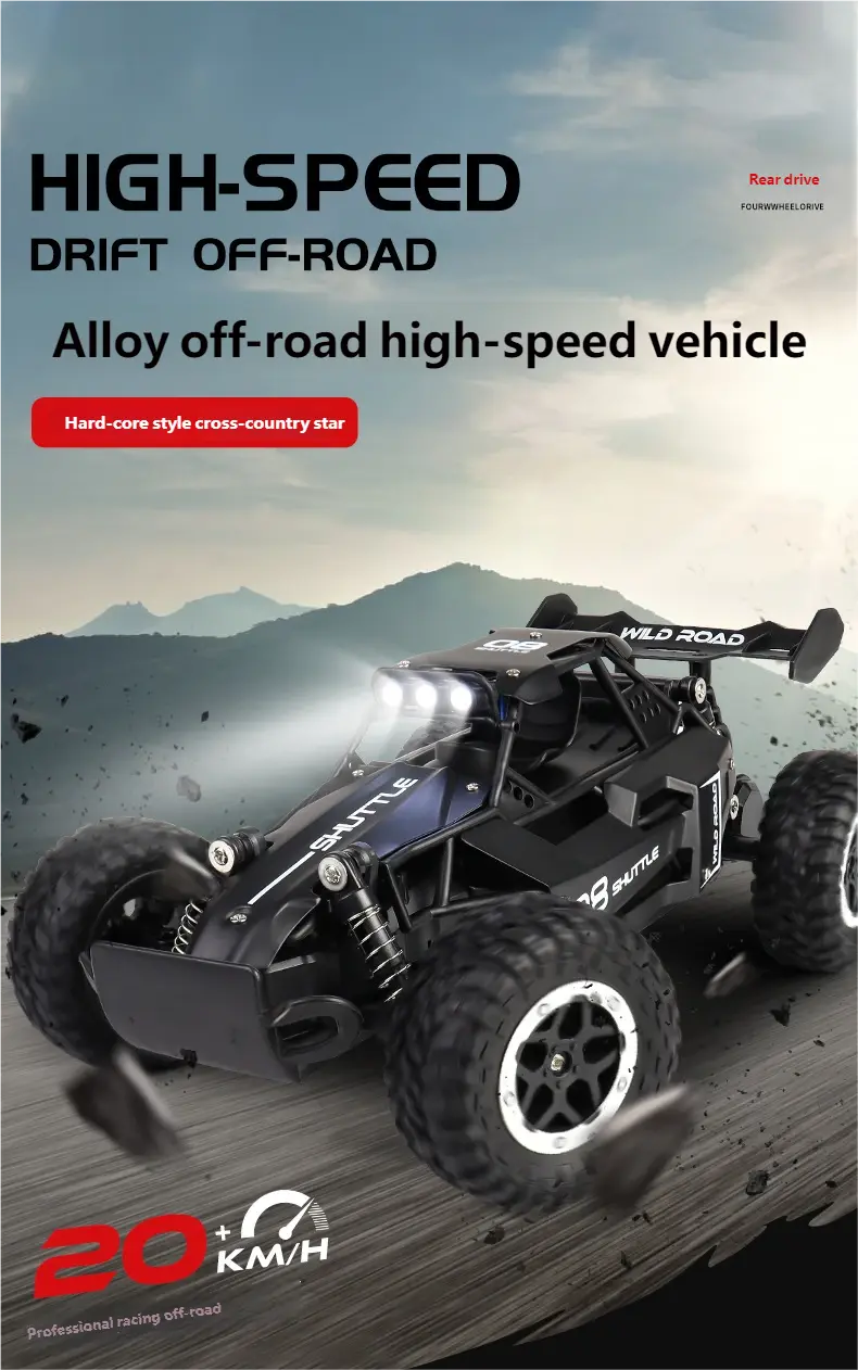 Remote-controlled climbing off-road racing car smallstone