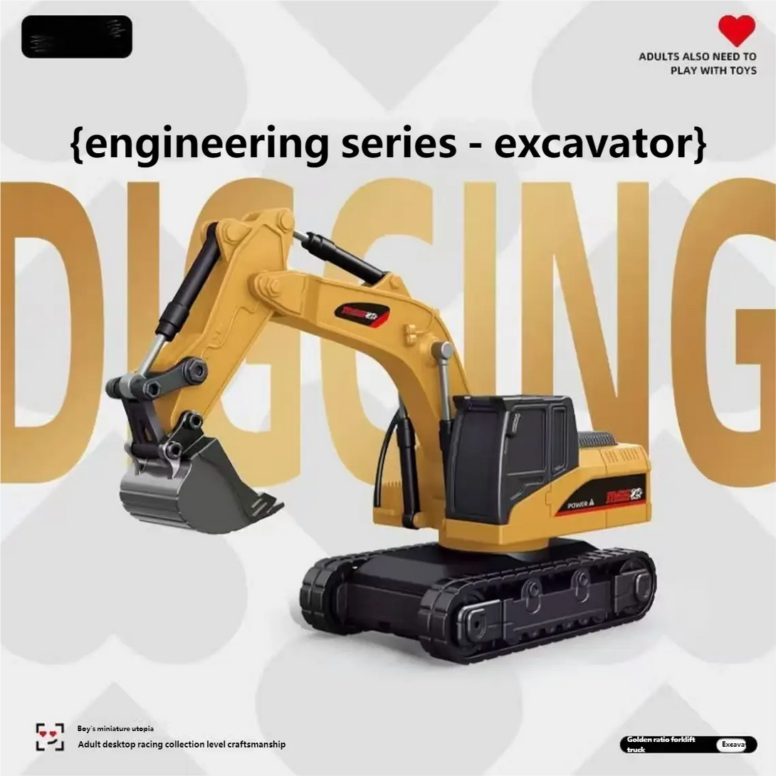 Bluetooth Mini Alloy Forklift Remote Control Engineering Vehicle smallstone