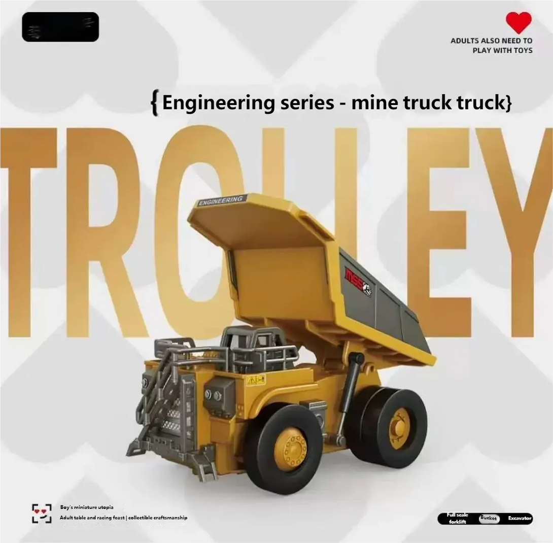 Bluetooth Mini Alloy Forklift Remote Control Engineering Vehicle smallstone