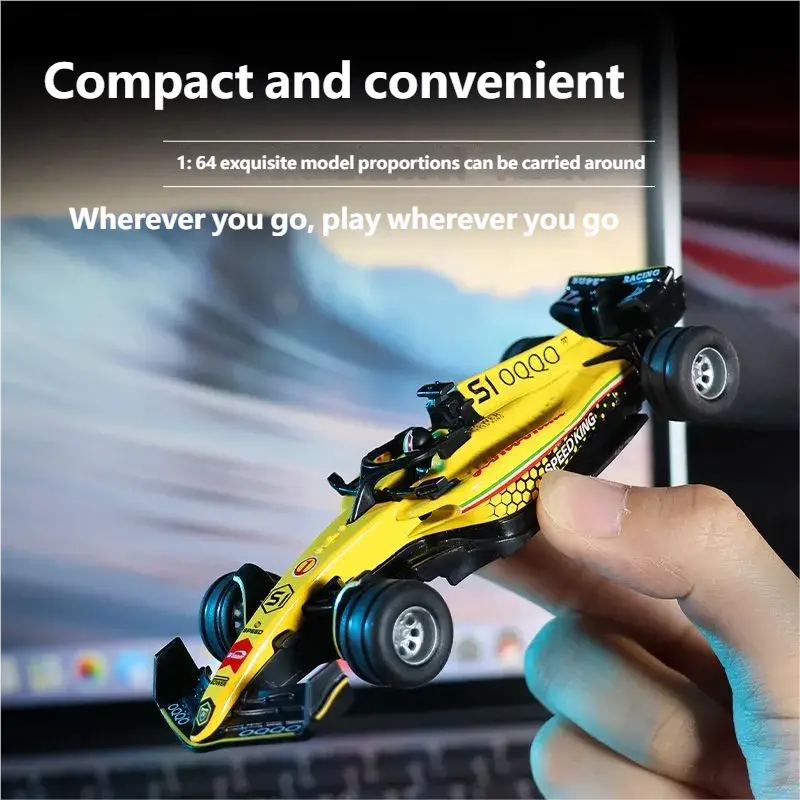 Formula 1 remote control racing car, alloy mini desktop drift car smallstone