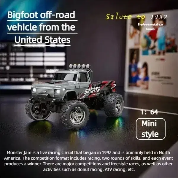 Mini alloy remote control jeep model can be controlled via APP smallstone