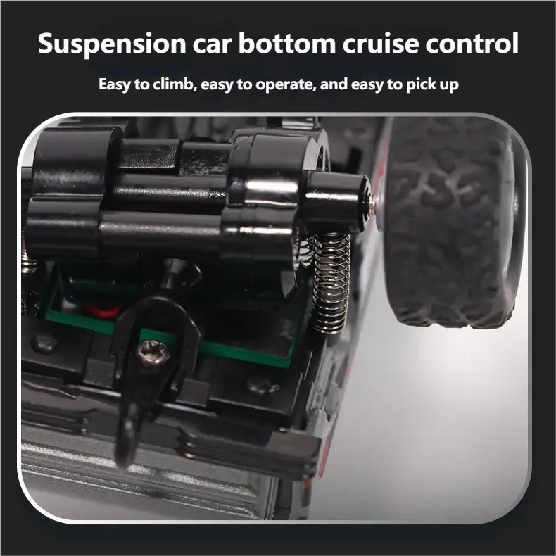 Alloy Mini Remote Control Car Six-Wheel Off-Road Vehicle Electric Pickup Truck smallstone