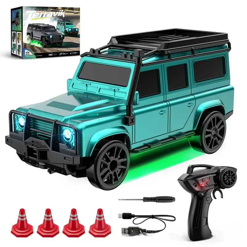 Remote-controlled four-wheel drive full-scale simulation children's electric toy car smallstone